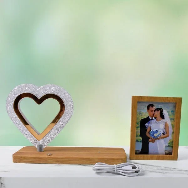 LED Crystal Table Lamp (3 color)